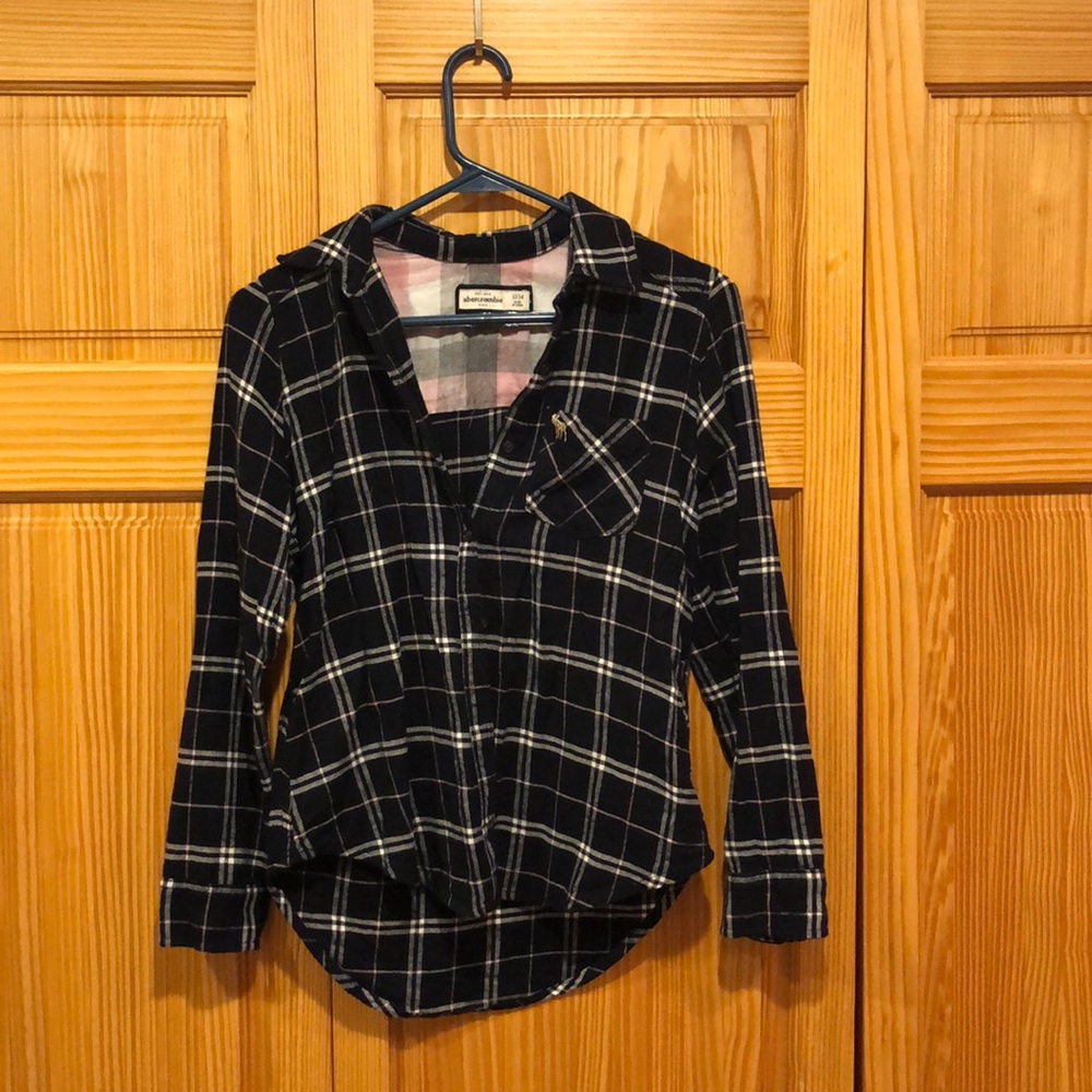 Girls Flannel Abercrombie